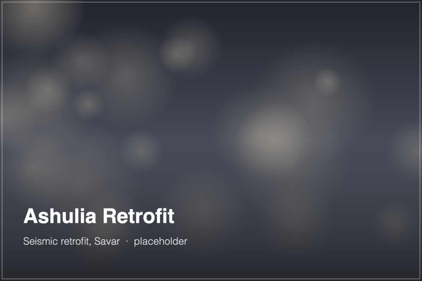 Ashulia Garment Unit Retrofit